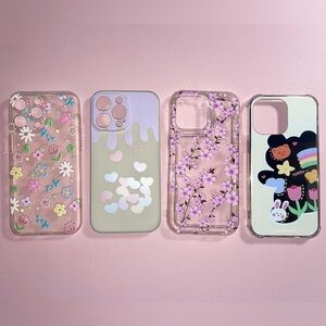 iPhone 14 Pro Max cases Bundle of 4 only!!